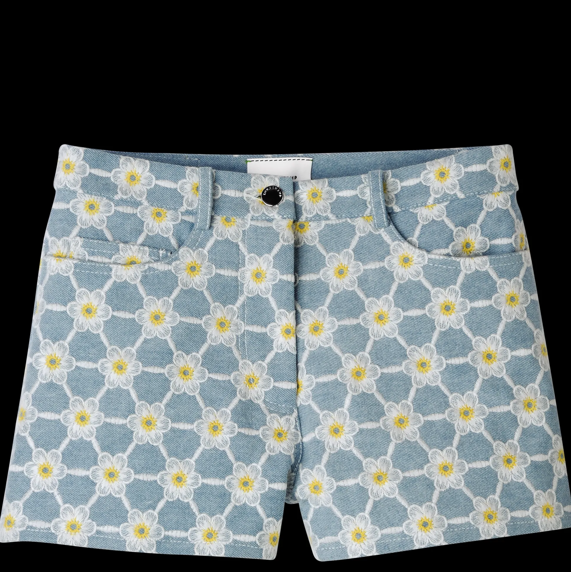 Embroidered Shorts
