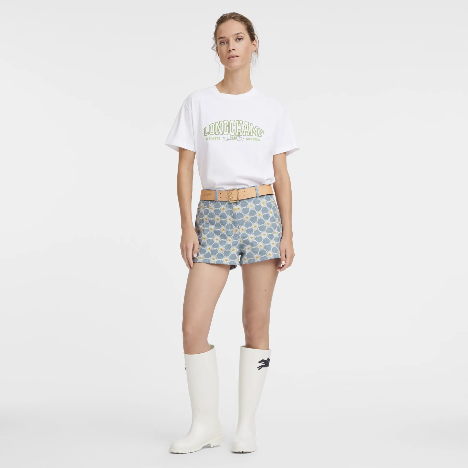Embroidered Shorts
