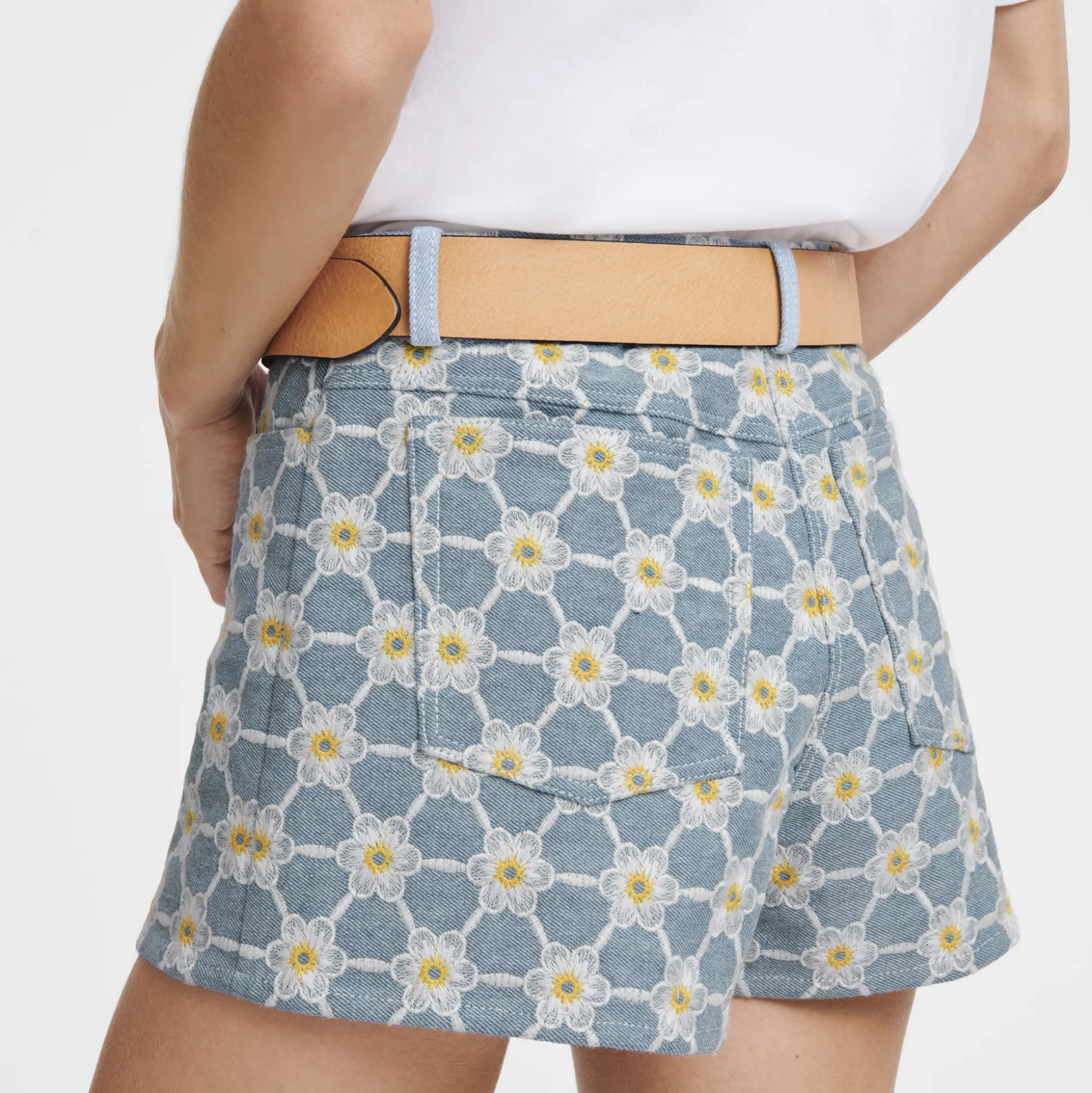 Embroidered Shorts