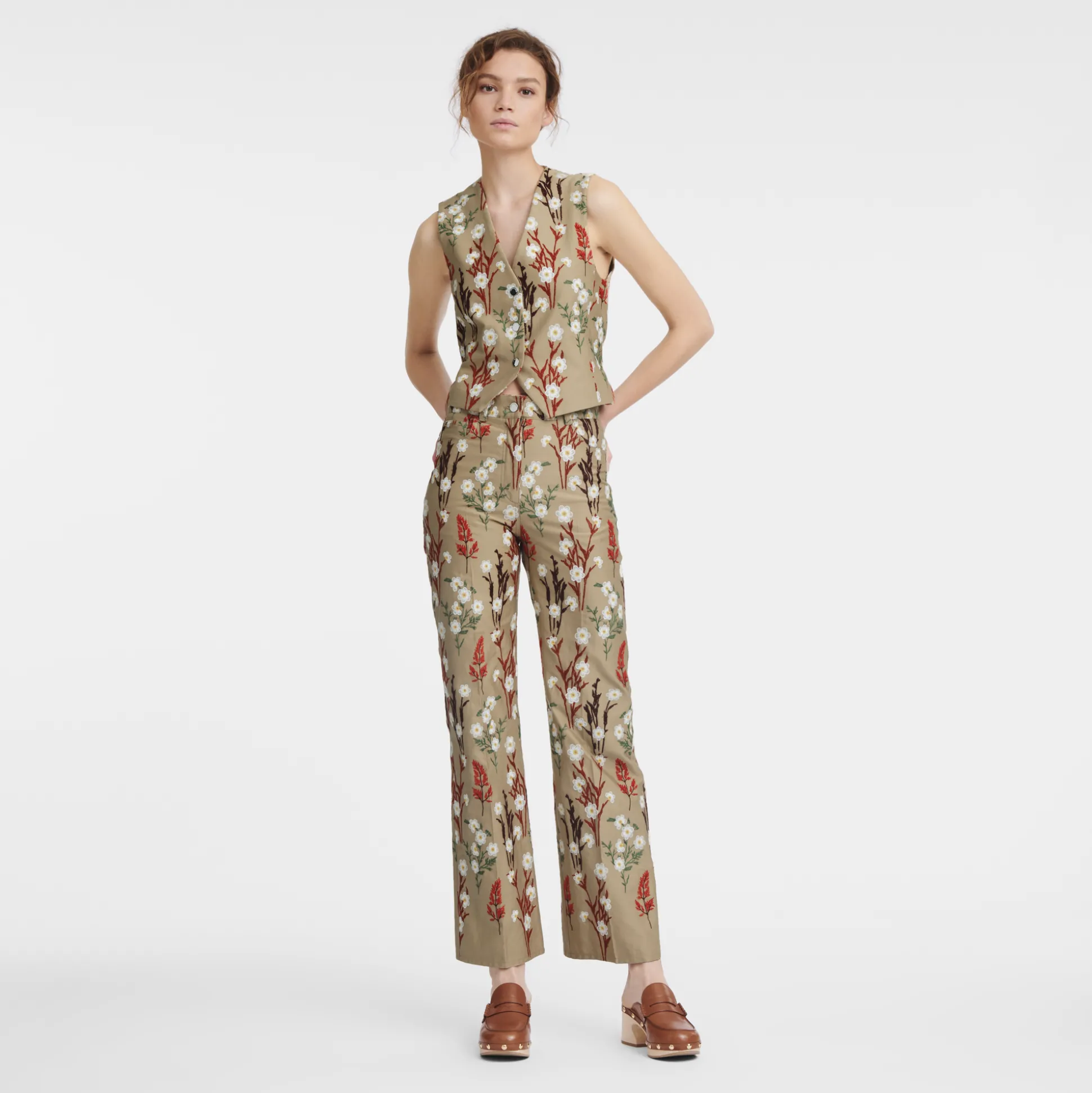 Embroidered Trousers