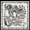 Foret Longchamp Silk Scarf 50