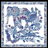 Foret Longchamp Silk Scarf 50