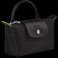 Le Pliage Green Pouch With Handle