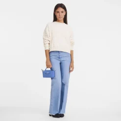 Le Pliage Green Pouch With Handle