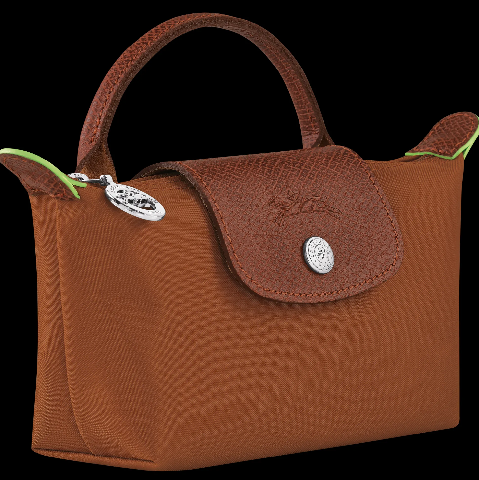 Le Pliage Green Pouch With Handle