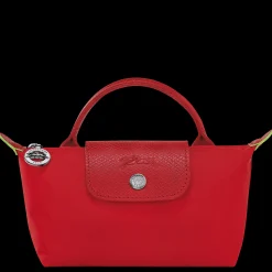 Le Pliage Green Pouch With Handle
