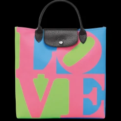 Longchamp X Robert Indiana L Handbag