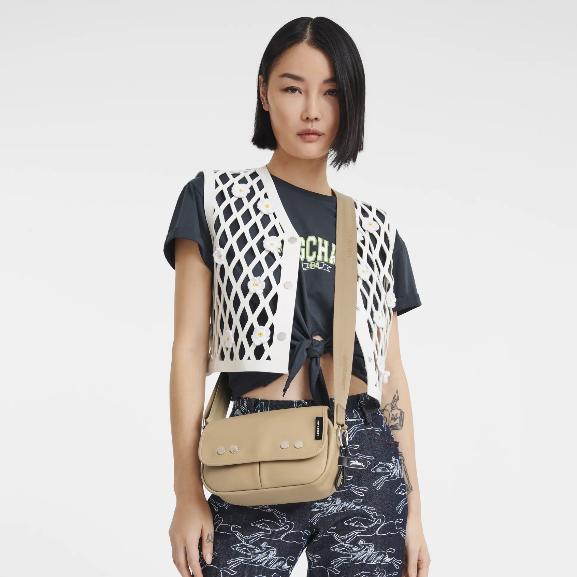Tres Paris S Crossbody Bag